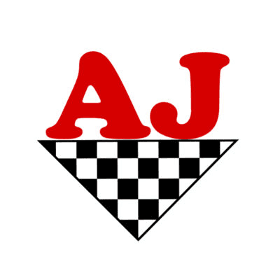 AJ Stationers color logo