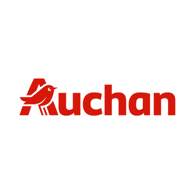 Auchan color logo