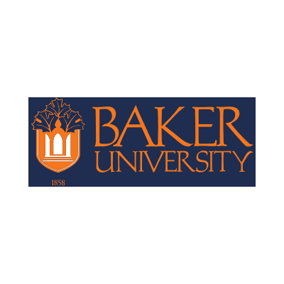 Baker University color logo