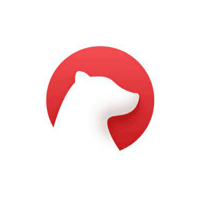 Bear color logo