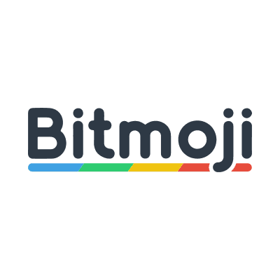 Bitmoji color logo
