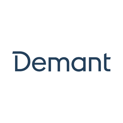 Demant color logo