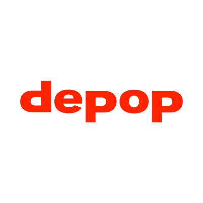 Depop color logo