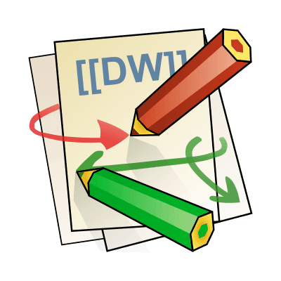DokuWiki color logo