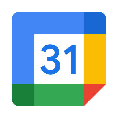 Google Calendar color logo