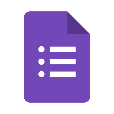 Google Forms color logo