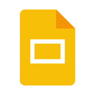 Google Slides logo