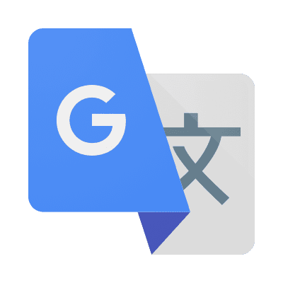 Google Translate color logo