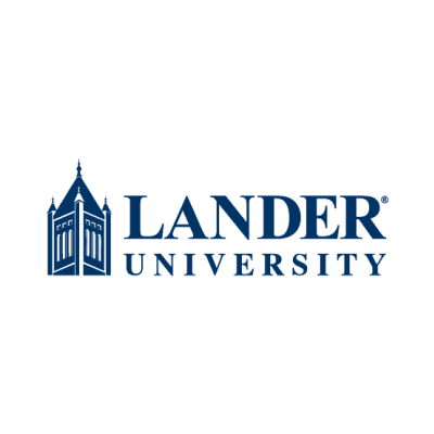 Lander University color logo