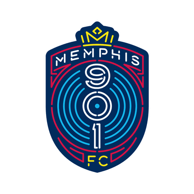 Memphis 901 FC color logo