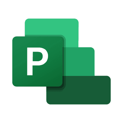 Microsoft Project color logo