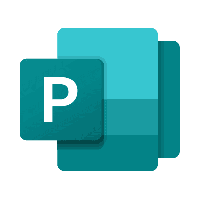 Microsoft Publisher color logo