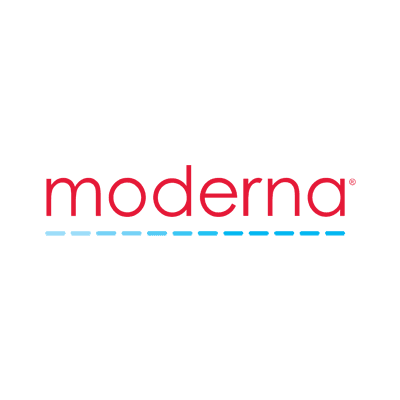 Moderna color logo