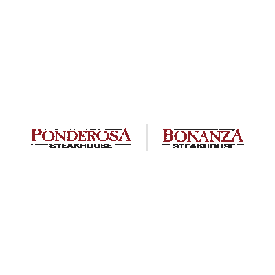 Ponderosa and Bonanza Steakhouses logo