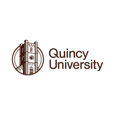 Quincy University color logo