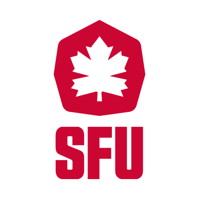 Simon Fraser Red Leafs color logo