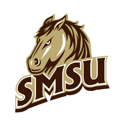 SMSU Mustangs logo