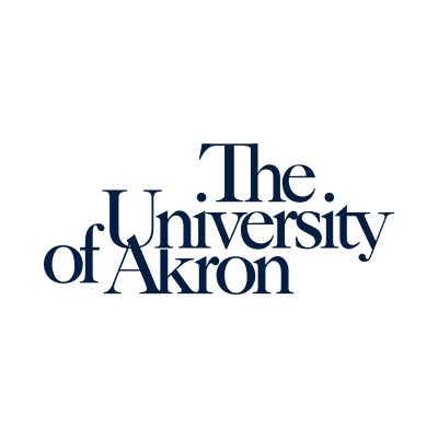 University of Akron color logo