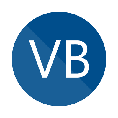Visual Basic color logo