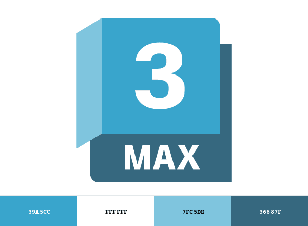 3ds Max brand color palette