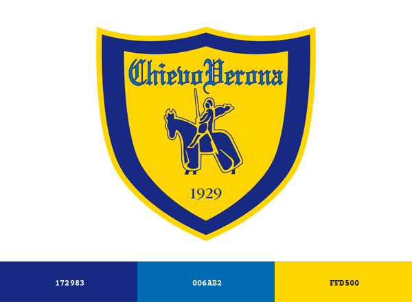 A.C. ChievoVerona brand color palette