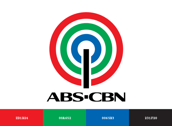 ABS-CBN brand color palette