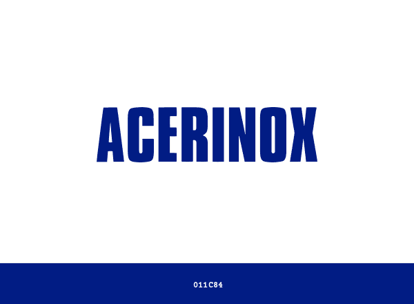 Acerinox brand color palette