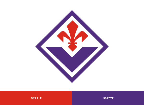 ACF Fiorentina brand color palette