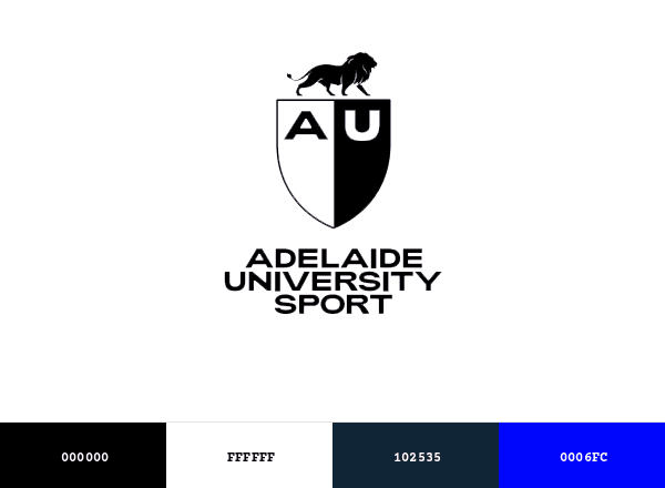 Adelaide University Sport brand color palette