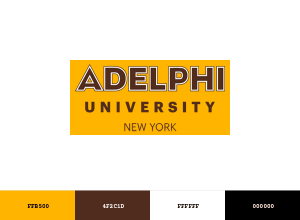 Adelphi University brand color palette