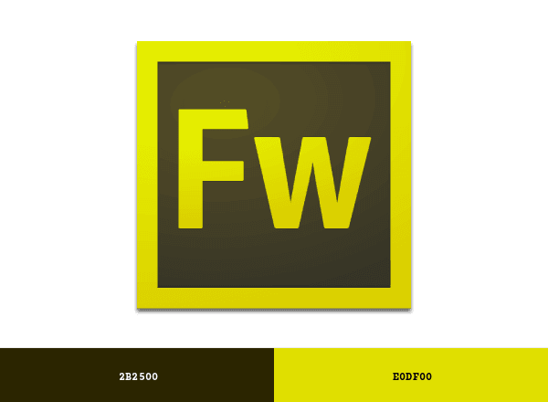 Adobe Fireworks brand color palette