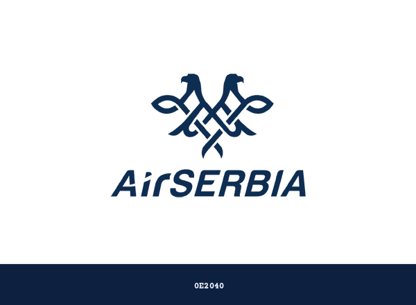 Air Serbia brand color palette
