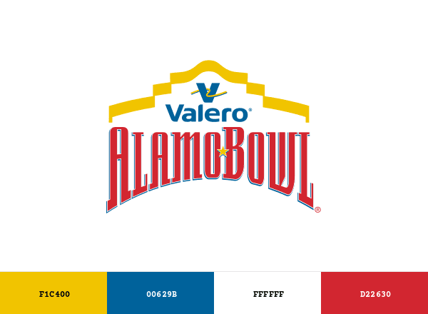 Alamo Bowl brand color palette