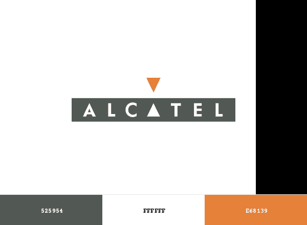 Alcatel brand color palette