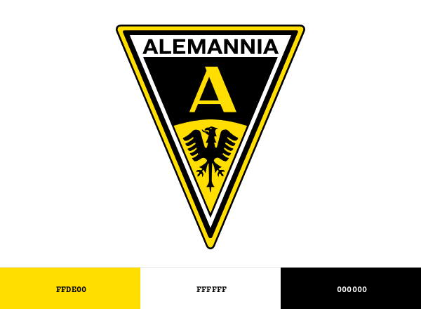 Alemannia Aachen brand color palette