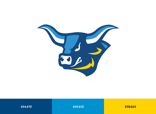 Alfred State Pioneers brand color palette