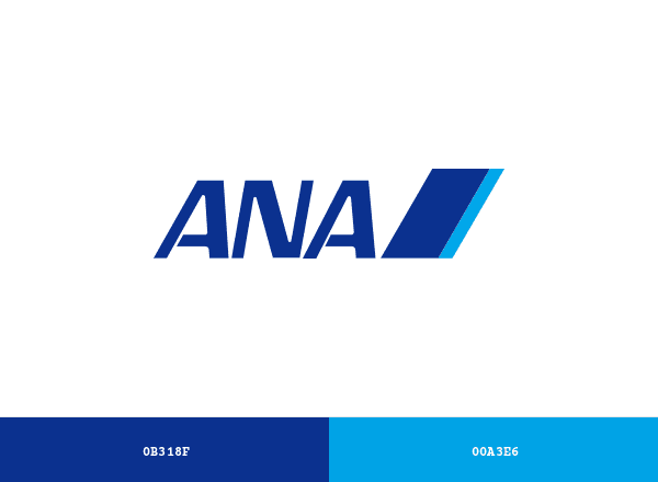 All Nippon Airways brand color palette