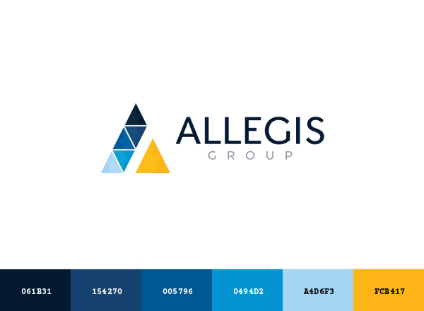 Allegis Group brand color palette