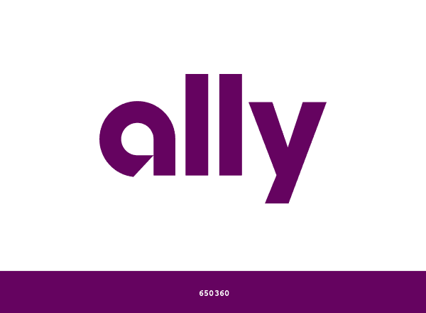 Ally Financial brand color palette