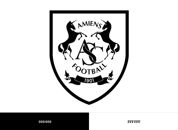 Amiens SC brand color palette