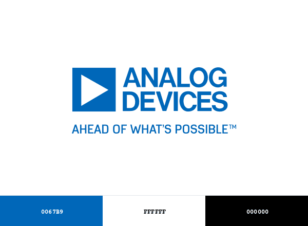 Analog Devices brand color palette