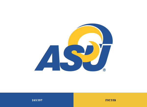 Angelo State University brand color palette