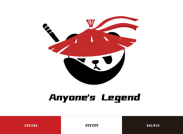 Anyone’s Legend brand color palette
