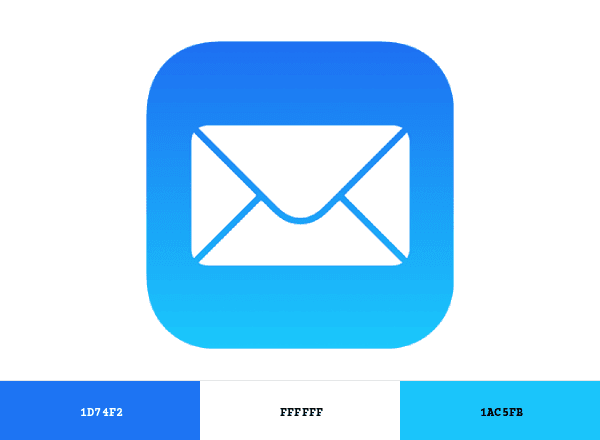 Apple Mail brand color palette