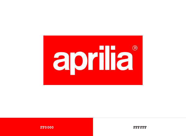 Aprilia brand color palette