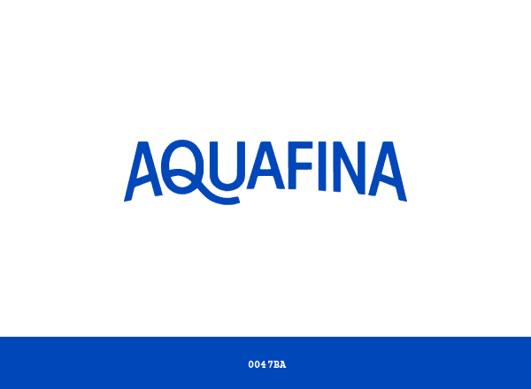 Aquafina brand color palette