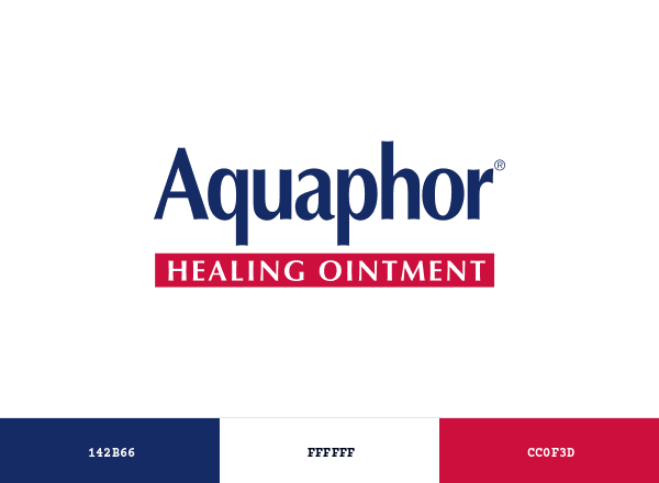 Aquaphor brand color palette