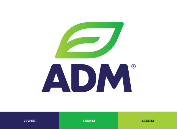 Archer Daniels Midland brand color palette