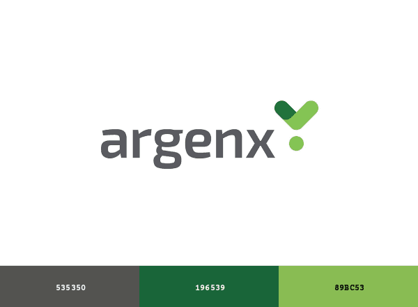 Argenx brand color palette