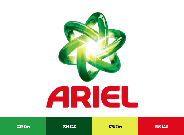 Ariel brand color palette